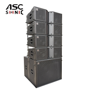 LA-208P Double syst&egrave;me de sonorisation actif avec haut-parleurs Line Array auto-aliment&eacute;s de 8 pouces pour le son en direct