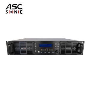Bộ khuếch đại loa si&ecirc;u trầm DSP 4 k&ecirc;nh loại D DSP20KQ 20000W c&oacute; điều khiển Ethernet