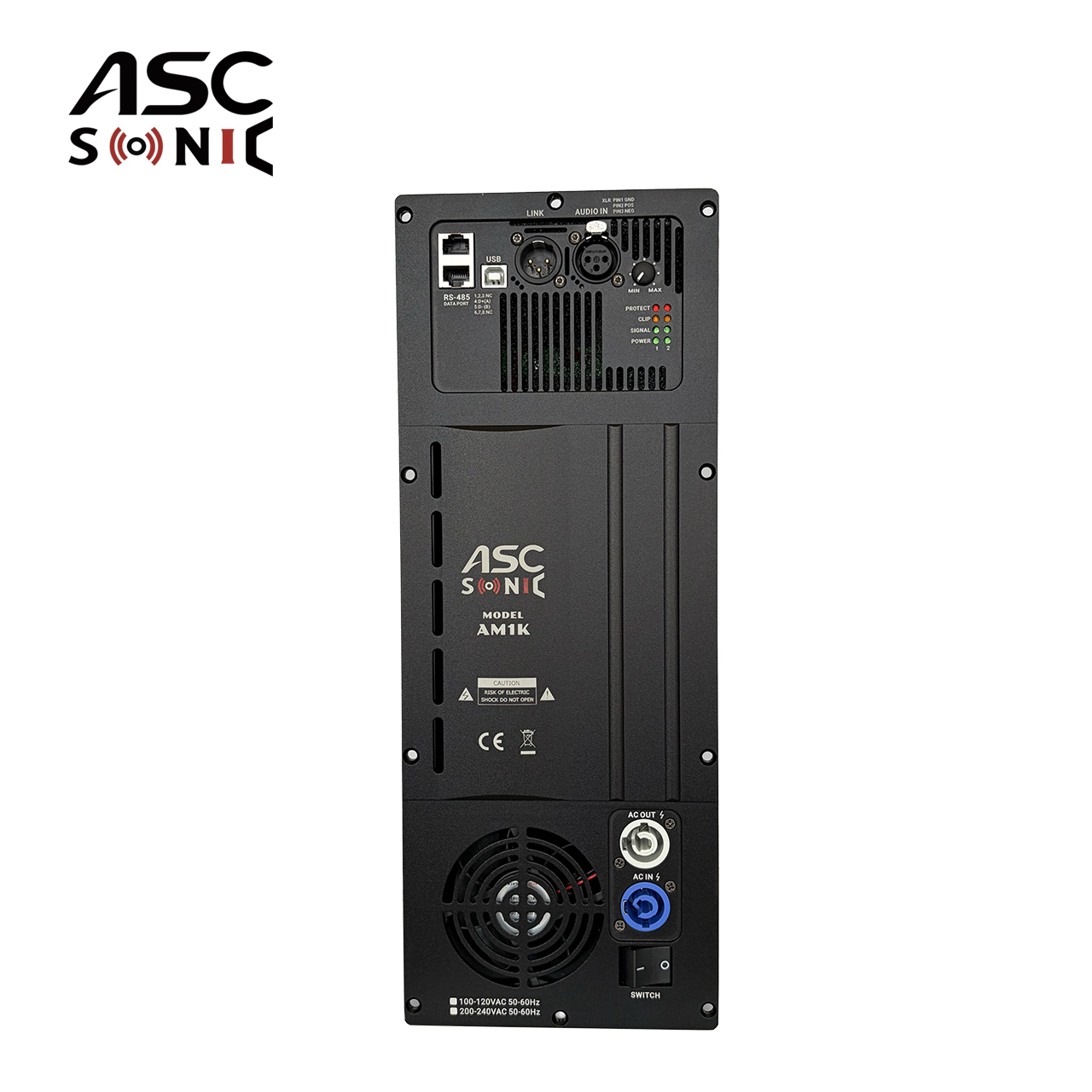 AM1K 1000 W Klasse-D-Plattenverst&auml;rkermodul, DSP-gesteuerter Subwoofer und Vollbereichslautsprecher-Leistungsverst&auml;rker