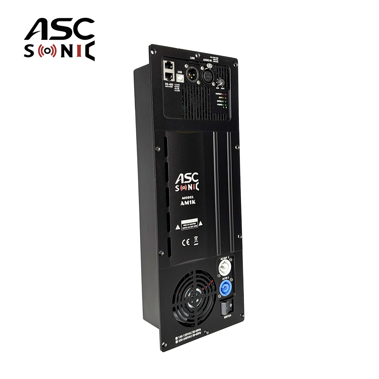 AM1K 1000 W Klasse-D-Plattenverst&auml;rkermodul, DSP-gesteuerter Subwoofer und Vollbereichslautsprecher-Leistungsverst&auml;rker